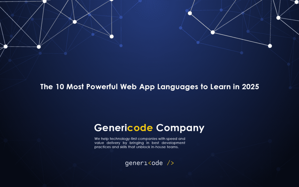 The 10 Most Powerful Web App Languages to Learn in 2025