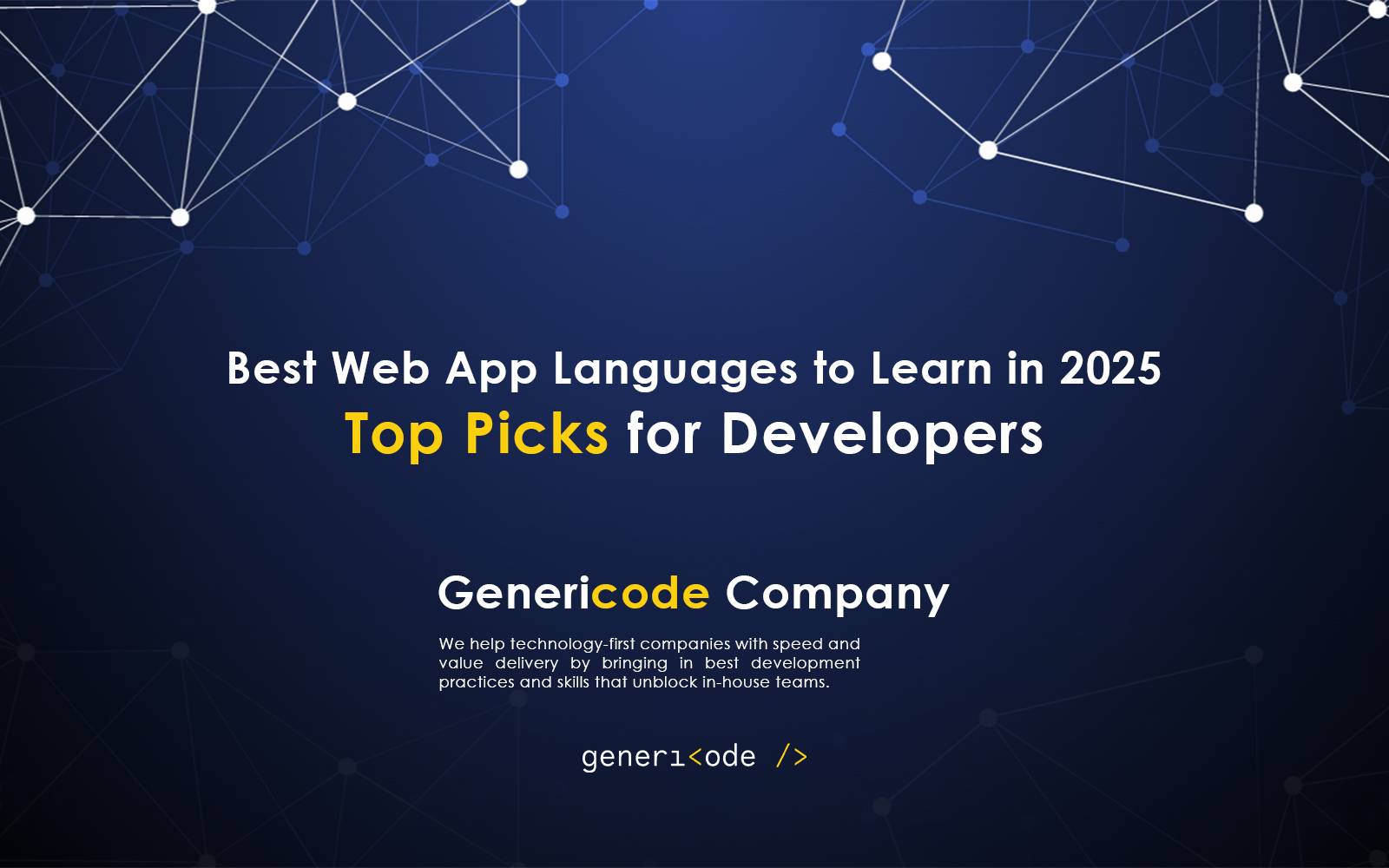 Best Web App Languages to Learn in 2025: Top Picks for Developers